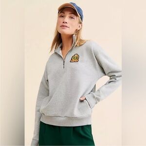 Favorite Daughter Viewpoint Coaches Quarter Zip Sweatshirt